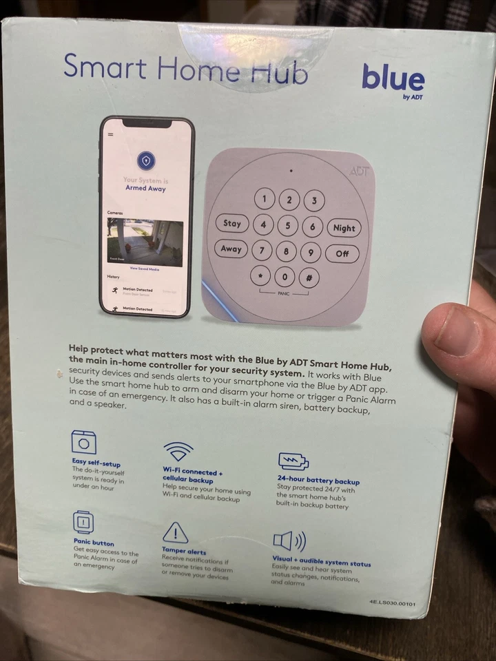 Blue by ADT Smart Home Hub Graphite S40LR0-01-PG New In Box - Image 3 of 4