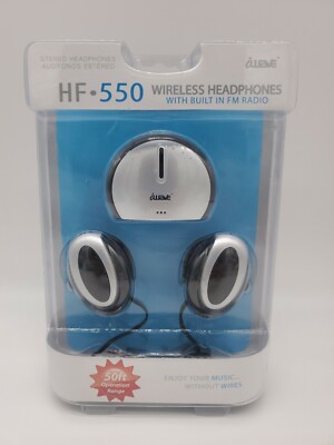 Iwave HF-550 Wireless Headphones With Built In Fm Radio