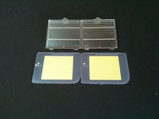 2 NEW Plastic Screen Lens  2 Clear Battery Covers for Game Boy Original