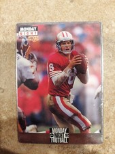 1994 ACTION PACKED MONDAY NIGHT FOOTBALL STEVE YOUNG PROMO 