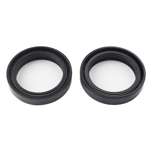 33X46-11MM Motorcycle Front Fork Damper Shock Absorber Fork Oil Seals Black 2PCS - Bild 6 von 6