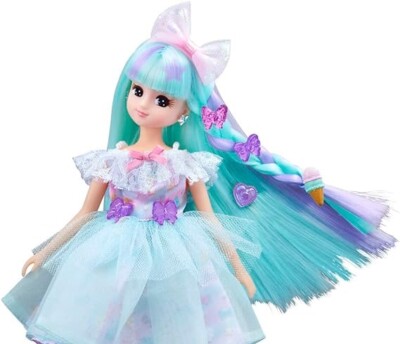 Takara Tomy Licca Rika Chan Doll Set Kiratto Color Change Gelato
