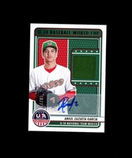 2023 USA Stars and Stripes SP ANGEL ZAZUETA GARCIA AUTO PATCH /72! 