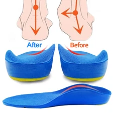 Kids Children Orthotics Insoles Correction foot Care Kid Flat Foot Arch Support