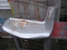 1961 61 Cadillac Deville Eldorado Series 62 Left Front Upper Bumper Corner 1961 61 Cadillac Deville Eldorado Series 62 Left Front Upper Bumper Corner