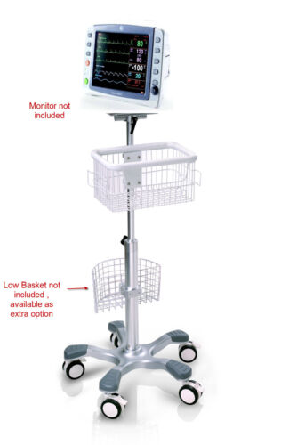 Rolling stand for GE Marguette Dash 2500 patient monitor new (big wheel) - Picture 1 of 1