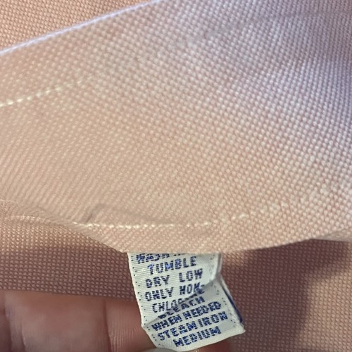 Ralph Lauren Shirt Mens Medium Pink Cotton Flesh Pony Oxford Cloth Button Down - Picture 6 of 7