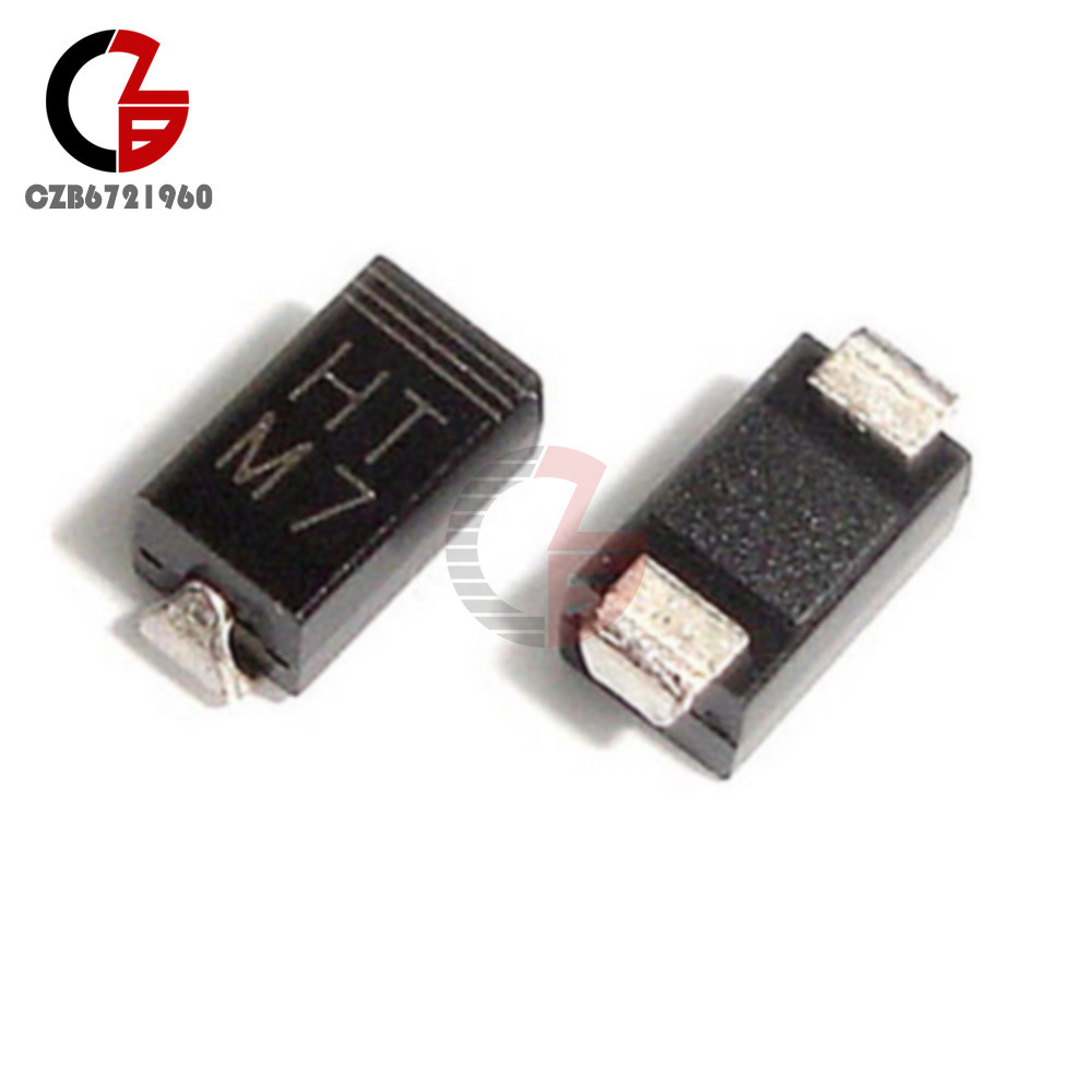100Pcs 1N4007 M7 DO-214 (SMD) TOSHIBA Diode | eBay