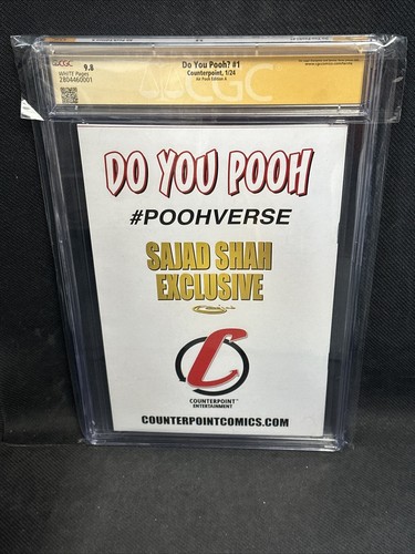 Do You Pooh? #1 CGC 9.8 3/30 Marat Mychaels Air Pooh Trade Dress Edition A - Bild 5 von 5