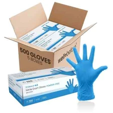 500pcs Non-Slip Nitrile Gloves Suitable for Aquarium Cleaning & Pet Care