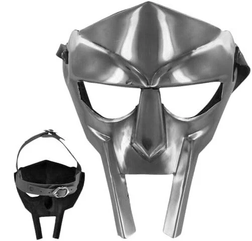 Gladiator Face Mask Helmet Hand Forged Sca Larp Helmet Roman Armor - Image 3 of 4