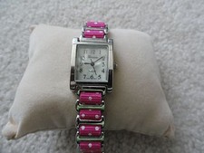 New Geneva Platinum Quartz Ladies Watch - Pretty Band