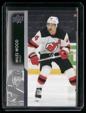 Miles Wood 2021-22 Upper Deck #112 New Jersey Devils