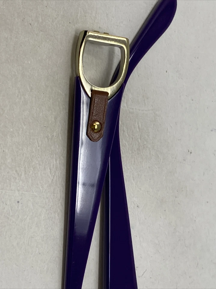 Ralph Lauren RL8108Q 5003/13 135 mm púrpura/oro brazo templo piezas IC86 Foto 3 de 4