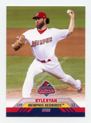 2022 Kyle Ryan Minor League Rookie RC Cardinals Memphis Redbirds