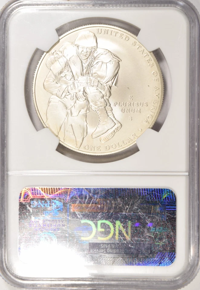 2011-S Medal of Honor Commemorative Silver Dollar ~ NGC MS69 ER Early Releases! - Image 2 of 2