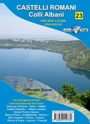 Carta Castelli Romani. Colli Albani. Carta escursionistica 1:2 (Map) (UK IMPORT)