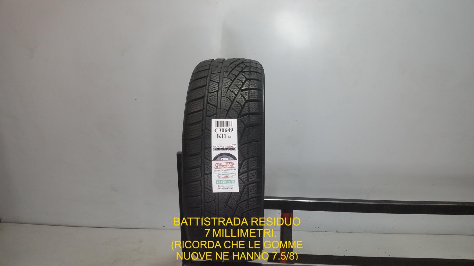 GOMME USATE TERMICHE 225/55R18 98H PIRELLI SOTTOZERO PNEUMATICI C30649