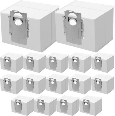 16 Pack Q7 Q5 Dust Bag for Roborock Q7 M5+, Q10 S5+/Q10 X5+, S8+, S8 Pro Ultr...