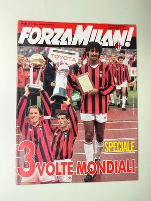 FORZA MILAN SUPPL. 12-1990 Poster Vittoria Intercontinental Cup