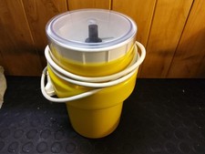 DDR Multiboy Elbtalwerk Heidenau Gelb des­in­fi­ziert innen und außen gereinigt