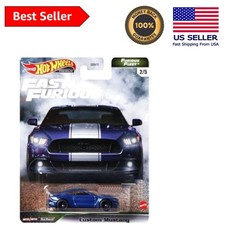 Hot Wheels Fast & Furious Mustang 1:64 Scale - Bold Blue Finish