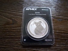 Koala 2019 - 1 oz Silber in APMEX Case - Australien - Topzustand