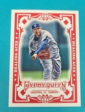 2013 Topps Gypsy Queen Dealing Aces #DA-CC CC Sabathia Yankees BASEBALL Card T