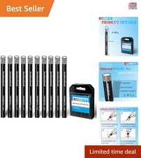 10 Pcs Diamond Drill Bits Set for Tile Glass Marble Ceramic Stone Dry Use