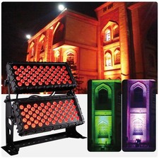 outdoor city color 120x10W RGBW 4in1 dmx architecture building landscape light
