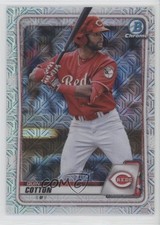 2020 Bowman Draft Chrome Mojo Refractor Quin Cotton #BD-104 1ht8