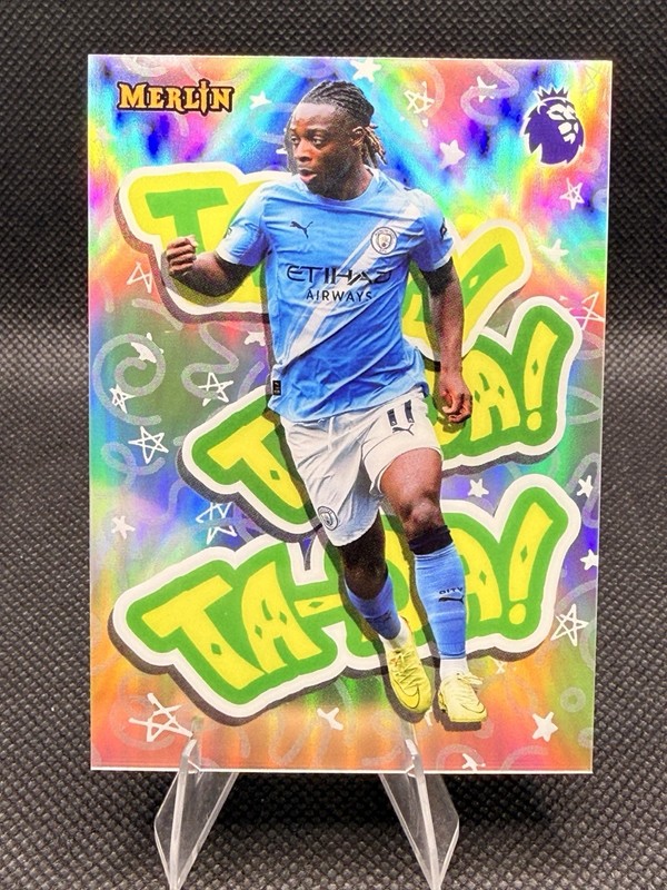 Topps Premier League Merlin 2026 Ta-Da! Jérémy Doku Man City #TD-31