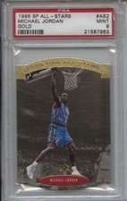 1995 SP All-Stars Gold Michael Jordan PSA 9 MINT Rare Bulls Tarheels UNC Air 