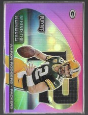 2021 Panini Playoff #BTN-ARO Aaron Rodgers Behind the Numbers Purple