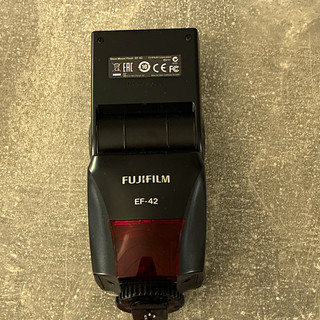 Fujifilm EF 42 Hot Shoe Blitzlichtgerät Leitzahl 42 neigbar inkl. Anleitung