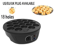 Electric EGG WAFFLE Maker Professional 110V or 220V GRILL / OVEN for QQ WAFFLES