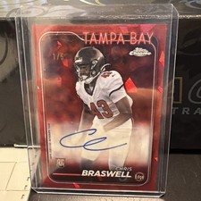 2024 Topps Chrome Chris Braswell Rookie Autograph Red /5 RA-CB