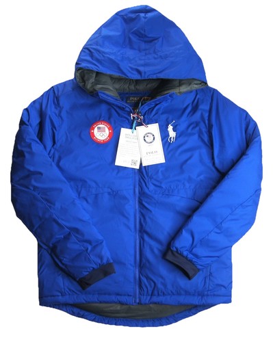 POLO RALPH LAUREN Men's Blue Team USA Packable Insulated Puffer Jacket NEW NWT - 第 4/9 張圖片