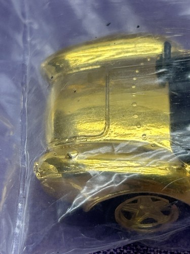 1995 Hot Wheels JCP 24K Gold Plated Performance COBRA 427 S/C- Limited 1 of 5000 - Picture 4 of 23
