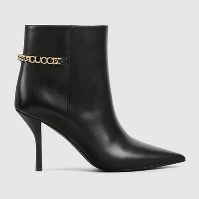 Gucci Signoria Chain Ankle Boots (Please request your size for purchasing)