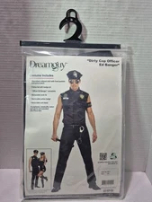 Dirty Cop Officer Ed Banger Mens Halloween Costume Size XXL Brand New