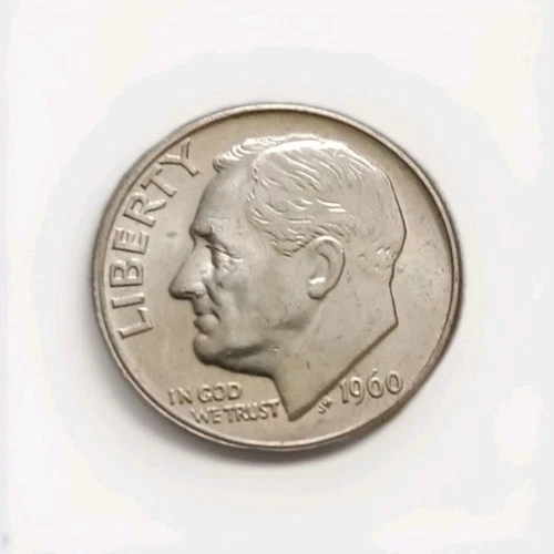 1960 D Roosevelt Dime 10¢ - BU - Choice to Gem Uncirculated