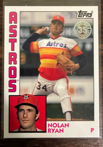 2019 Topps Nolan Ryan 35th Anniversary card
