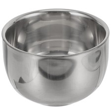 Stainless Steel Shaving Soap Bowl Shaving Cream Bowl Soap Foaming Bowl