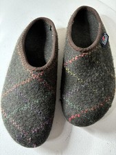 Women's Stegmann Wool Slip on Clogs Size 5 1/2 Brown Cork