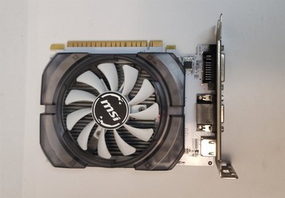 MSI NVIDIA GeForce GT730 N730-4GD3V2 Graphics Card , PCI-E 2.0, 4GB DDR3