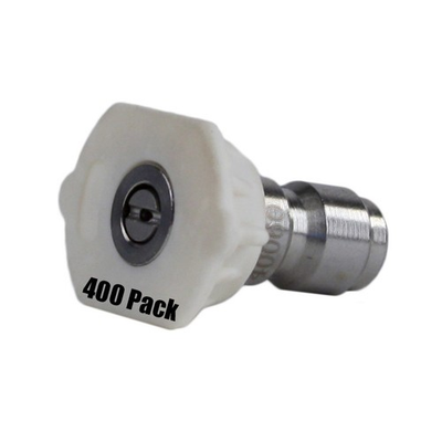 #ad 400 Pack Erie Tools Pressure Washer 1 4quot; Quick Connect 40 Degree 4.5 Nozzles $607.99