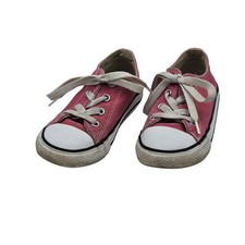 Converse Chuck Taylor All Star Shoes Toddler Size 8 Pink Low Top 737254F