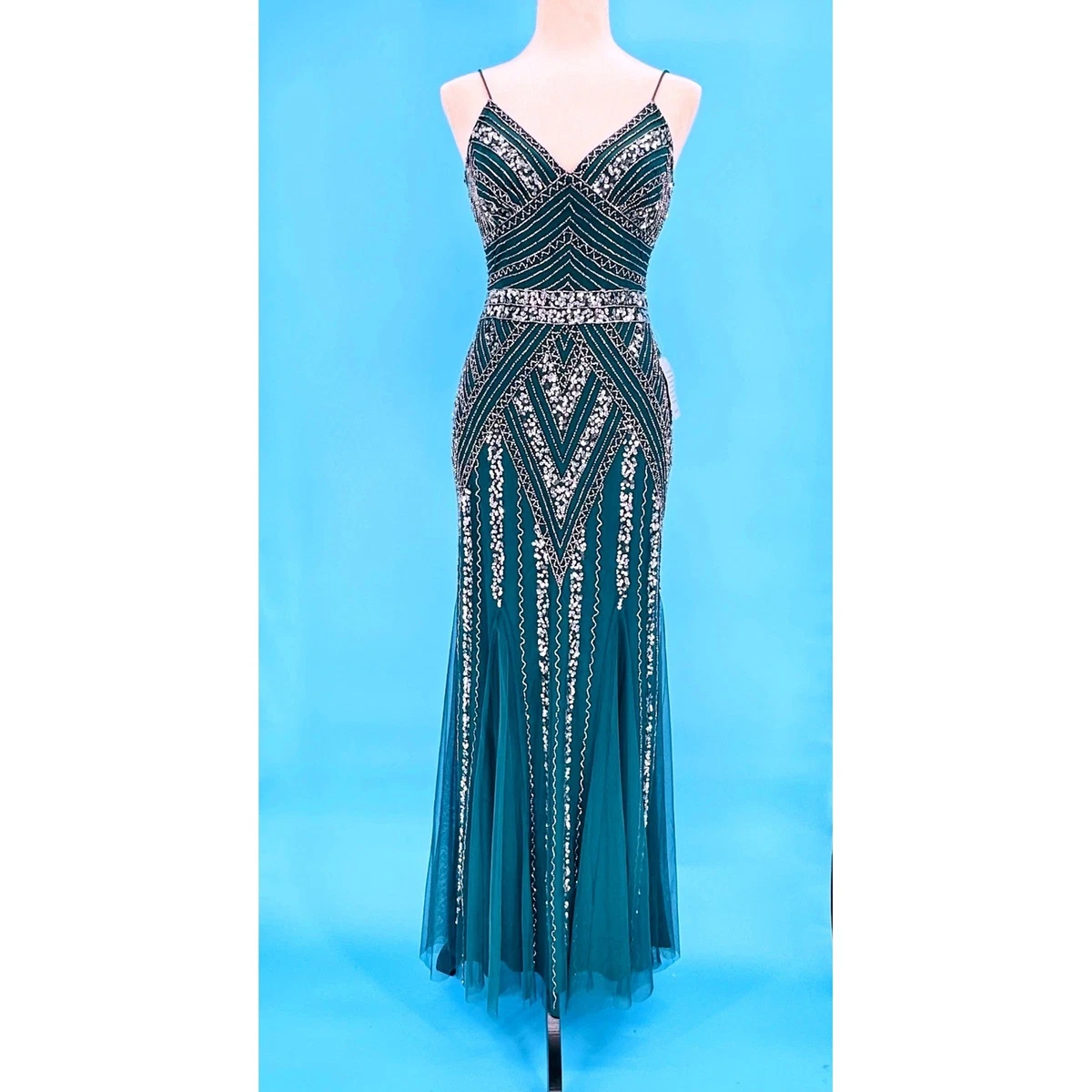 marina evening dresses Lady Black Tie - Marina Gown - Beaded Fit & Flare Gown main image 1