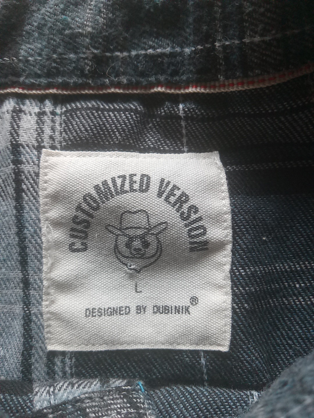 Dubinik Customized Version Mens Flannel Shirt Lar… - image 6